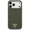 Guess - Szilikon Háromszög Logó MagSafe (GUHMP17XSCTRLMA) - iPhone 17 Pro Max - Khaki