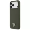 Guess - Szilikon Háromszög Logó MagSafe (GUHMP17XSCTRLMA) - iPhone 17 Pro Max - Khaki