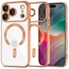 Techsuit - Luxury Crystal MagSafe - iPhone 17 Pro Max - Orange
