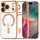 Techsuit - Luxury Crystal MagSafe - iPhone 17 Pro Max - Orange