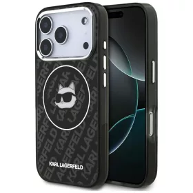   Karl Lagerfeld - IML MagSafe (KLHMP17LHMKBCHOK) - iPhone 17 Pro - Black Choupette's Head