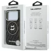 Karl Lagerfeld - IML MagSafe (KLHMP17LHMKBCHOK) - iPhone 17 Pro - Black Choupette's Head