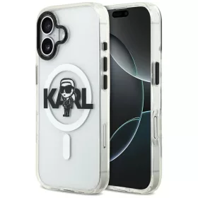   Karl Lagerfeld - IML MagSafe Sketch Logo (KLHMP17SHGKIGKBT) - iPhone 17 - Transparent Karl