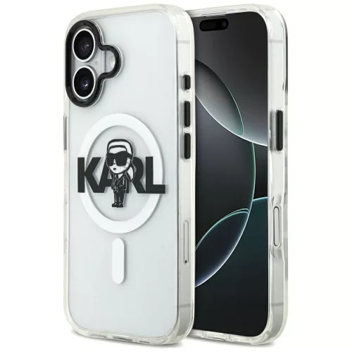 Karl Lagerfeld - IML MagSafe Sketch Logo (KLHMP17SHGKIGKBT) - iPhone 17 - Transparent Karl