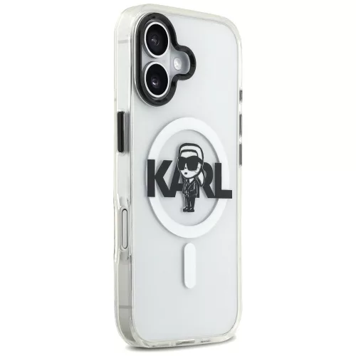 Karl Lagerfeld - IML MagSafe Sketch Logo (KLHMP17SHGKIGKBT) - iPhone 17 - Transparent Karl