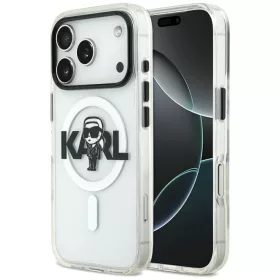   Karl Lagerfeld - IML MagSafe Sketch Logo (KLHMP17LHGKIGKBT) - iPhone 17 Pro - Transparent Karl