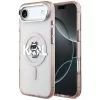Karl Lagerfeld - IML MagSafe Sketch Logo (KLHMP17MHGCHGKBP) - iPhone 17 Air - Pink Choupette