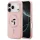 Karl Lagerfeld - Silicone Ring MagSafe (KLHMP17LSCMKCRHP) - iPhone 17 Pro - Pink Karl&Choupette