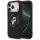 Karl Lagerfeld - Silicone Ring MagSafe (KLHMP17LSCMKCRHK) - iPhone 17 Pro - Black Karl&Choupette