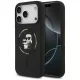 Karl Lagerfeld - Silicone Ring MagSafe (KLHMP17LSCMKCRHK) - iPhone 17 Pro - Black Karl&Choupette