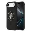 Karl Lagerfeld - Silicone Ring MagSafe (KLHMP17MSCMKCRHK) - iPhone 17 Air - Black Karl&Choupette