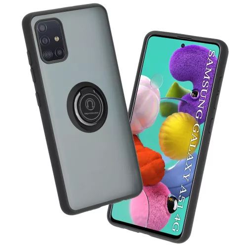 Techsuit - Glinth - Samsung Galaxy A51 4G - Fekete