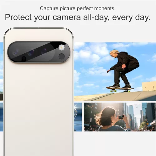 Techsuit - Full Camera Glass - Google Pixel 10 Pro - Black