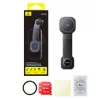 Baseus - Autós tartó PrimeTrip C03 Pro (C0013A01) - Mágneses Műszerfalra, Állítható, Type-C, 3M Adhesive - Black