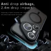 Techsuit - PureFrost MagSafe Ütésálló tok - Huawei Pura 80 Ultra - Matt fekete