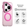 Techsuit - CandyCase MagSafe tok - Huawei Pura 80 Ultra - Rózsaszín