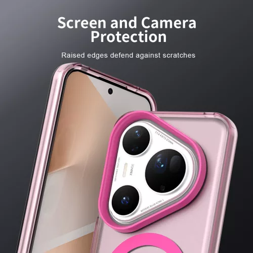 Techsuit - CandyCase MagSafe tok - Huawei Pura 80 Ultra - Rózsaszín