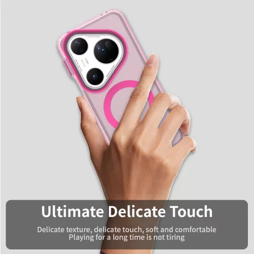 Techsuit - CandyCase MagSafe tok - Huawei Pura 80 Ultra - Rózsaszín
