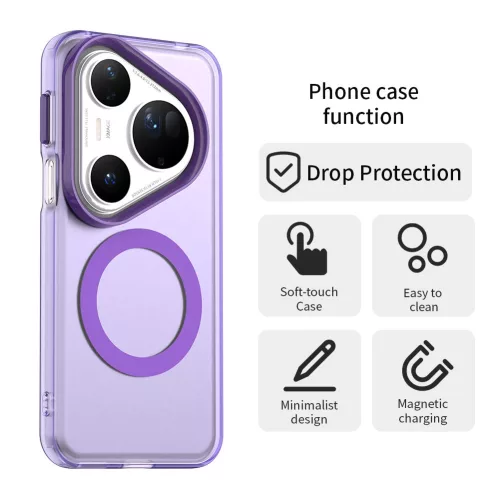 Techsuit - CandyCase MagSafe tok - Huawei Pura 80 Ultra - Lila