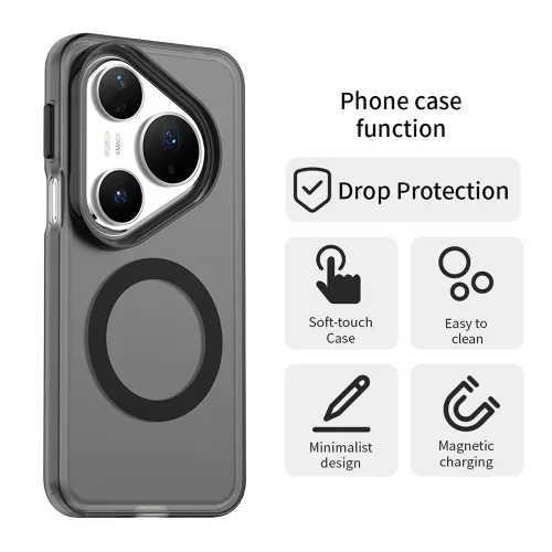 Techsuit - CandyCase MagSafe tok - Huawei Pura 80 Pro - Fekete