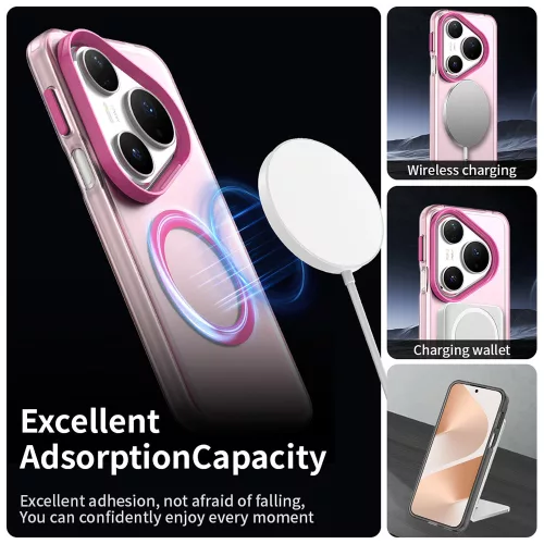 Techsuit - CandyCase MagSafe tok - Huawei Pura 80 Pro - Rózsaszín