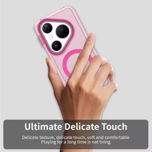 Techsuit - CandyCase MagSafe tok - Huawei Pura 80 Pro - Rózsaszín