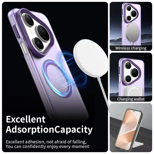 Techsuit - CandyCase MagSafe tok - Huawei Pura 80 Pro - Lila