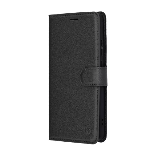 Techsuit - Leather Folio - Motorola Moto G86 Power - Black