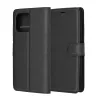 Techsuit - Leather Folio - Motorola Moto G86 Power - Black