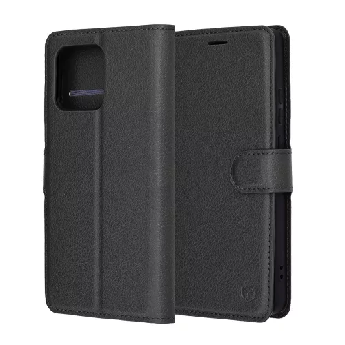 Techsuit - Leather Folio - Motorola Moto G86 Power - Black