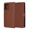 Techsuit - Leather Folio - Motorola Moto G86 Power - Brown