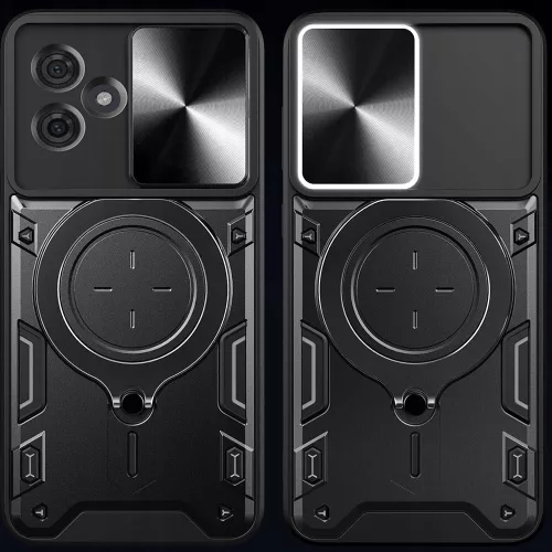 Techsuit - CamGuard Pro tok - Motorola Moto G86 Power - Fekete