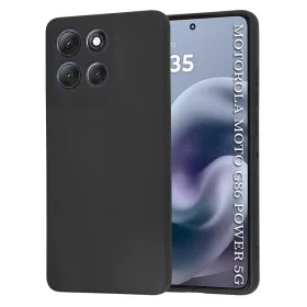   Techsuit - SoftFlex szilikon tok - Motorola Moto G86 Power - Fekete