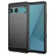 Techsuit - Carbon szilikon tok - Sony Xperia 10 VII - Fekete