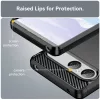 Techsuit - Carbon szilikon tok - Sony Xperia 10 VII - Fekete