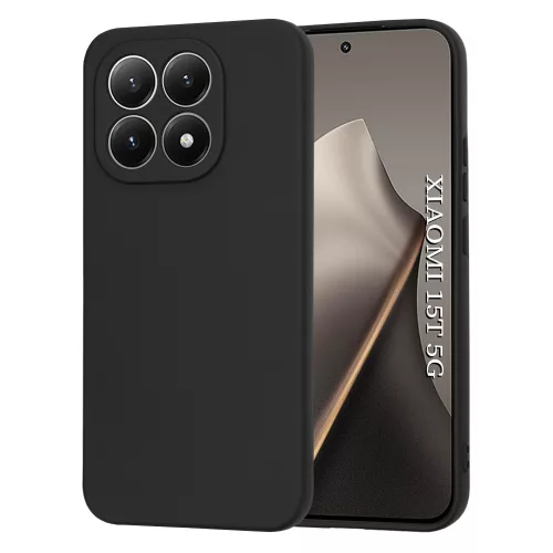 Techsuit - SoftFlex szilikon tok - Xiaomi 15T - Fekete