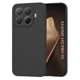 Techsuit - SoftFlex szilikon tok - Xiaomi 15T Pro - Fekete