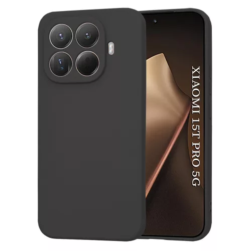 Techsuit - SoftFlex szilikon tok - Xiaomi 15T Pro - Fekete