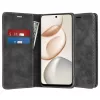 Techsuit - Confy Cover kinyitható tok - Honor 400 Smart 5G / 400 Smart 4G / X7d 4G - Fekete