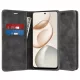 Techsuit - Confy Cover kinyitható tok - Honor 400 Smart 5G / 400 Smart 4G / X7d 4G - Fekete