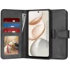 Techsuit - Diary Book kinyitható tok - Honor 400 Smart 5G / 400 Smart 4G / X7d 4G - Fekete