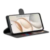 Techsuit - Diary Book kinyitható tok - Honor 400 Smart 5G / 400 Smart 4G / X7d 4G - Fekete