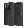 Techsuit - Leather Folio - Honor 400 Smart 5G / 400 Smart 4G / X7d 4G - Black