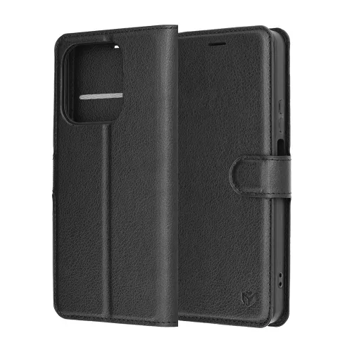 Techsuit - Leather Folio - Honor 400 Smart 5G / 400 Smart 4G / X7d 4G - Black