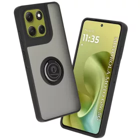Techsuit - Glinth - Motorola Moto G86 - Fekete