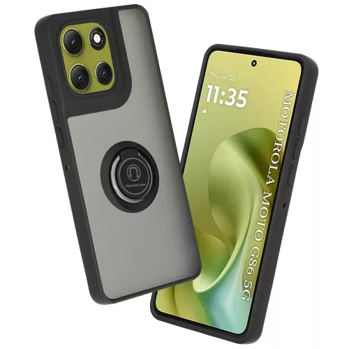 Techsuit - Glinth - Motorola Moto G86 - Fekete