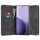 Techsuit - Confy Cover kinyitható tok - Oppo Reno14 F / Reno14 FS 5G - Fekete