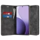 Techsuit - Confy Cover kinyitható tok - Oppo Reno14 F / Reno14 FS 5G - Fekete
