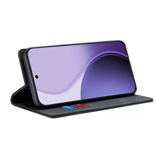 Techsuit - Confy Cover kinyitható tok - Oppo Reno14 F / Reno14 FS 5G - Fekete