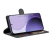Techsuit - Diary Book kinyitható tok - Oppo Reno14 F / Reno14 FS 5G - Fekete